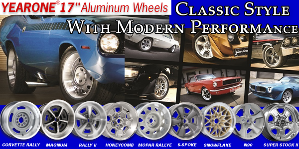 YEARONE Classic Muscle Car Parts | Chrysler, Chevrolet